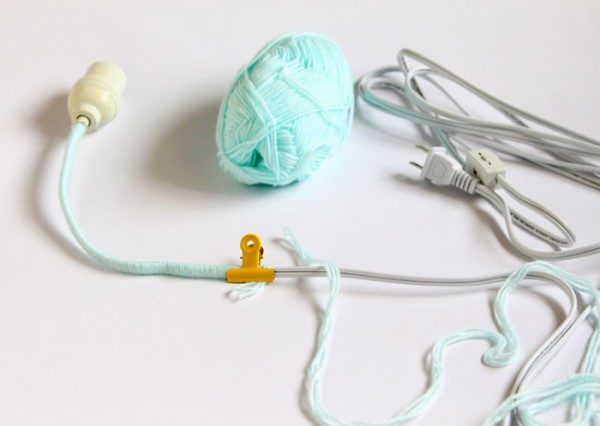 Décoration en fil de fer.