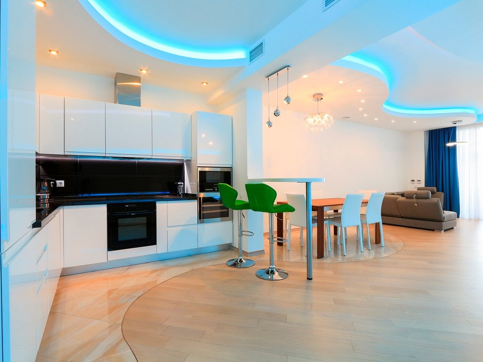 Éclairage de cuisine.