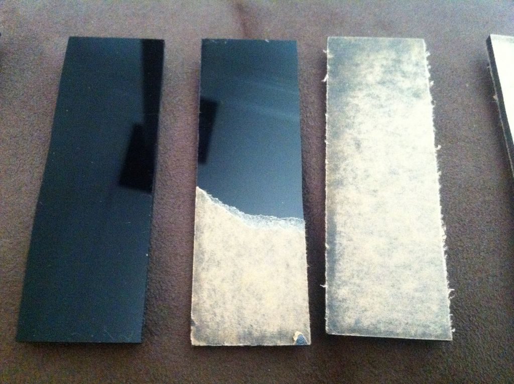 Parois latérales pour un lustre.