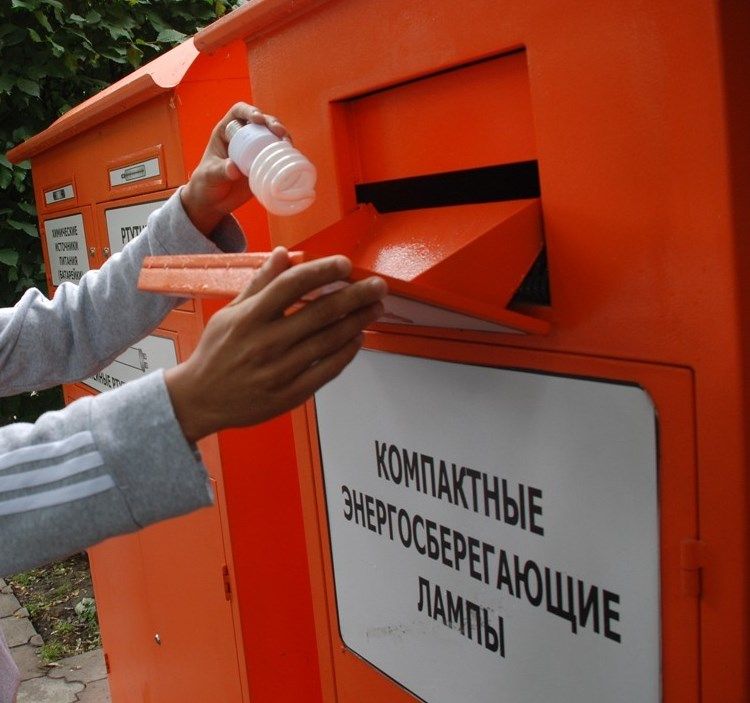 Élimination des lampes à économie d'énergie.