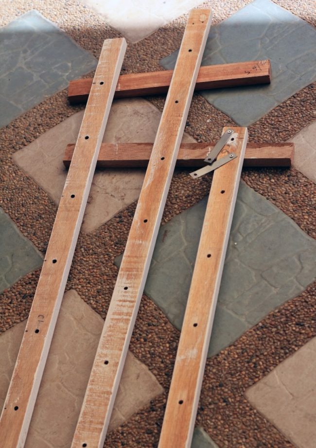 Nous préparons le cadre.