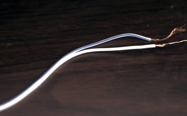 Nous préparons le câblage électrique.