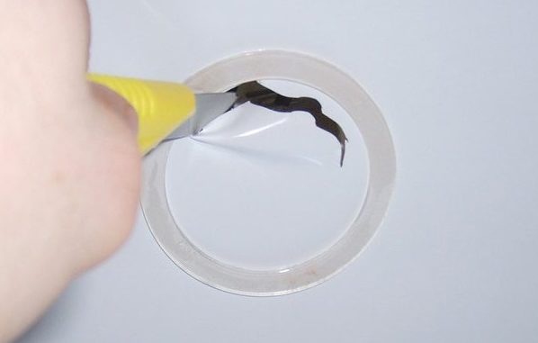 Préparation du trou