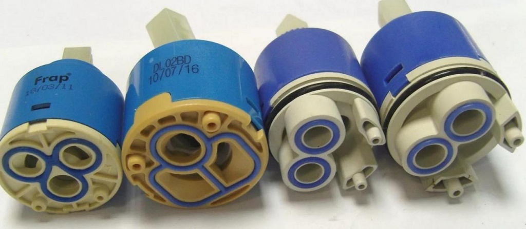 Aspect de la cartouche dans un mitigeur à levier