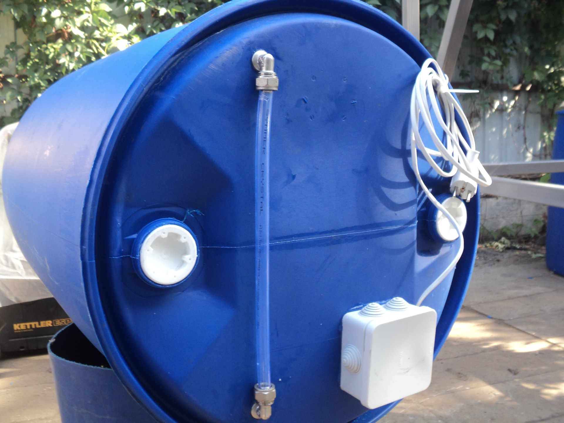 Cuve de douche d'été