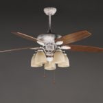 Lustre avec ventilateur