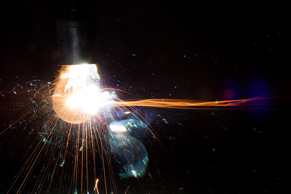 Explosion de lampe - page de titre