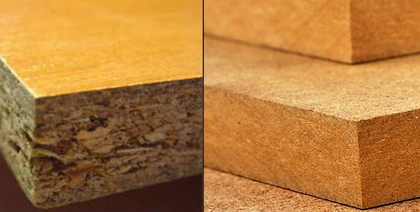 Panneaux de particules et MDF