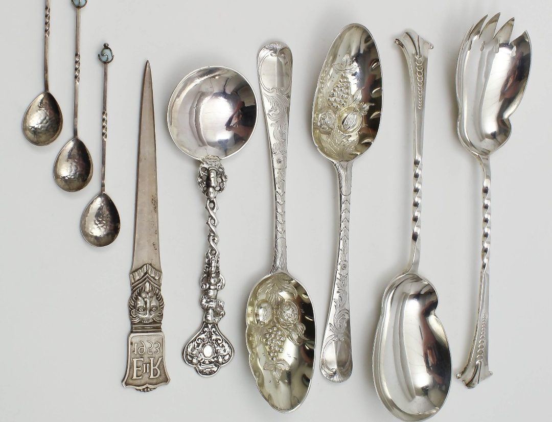 Couverts en cupronickel