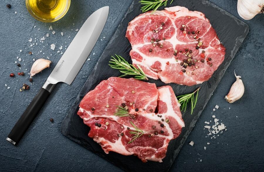 qu'ils ont coupé le santoku