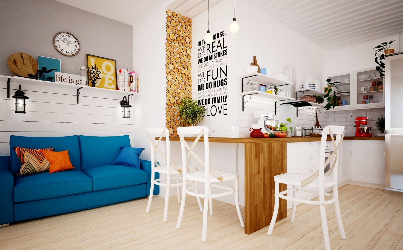 Version danoise du style scandinave