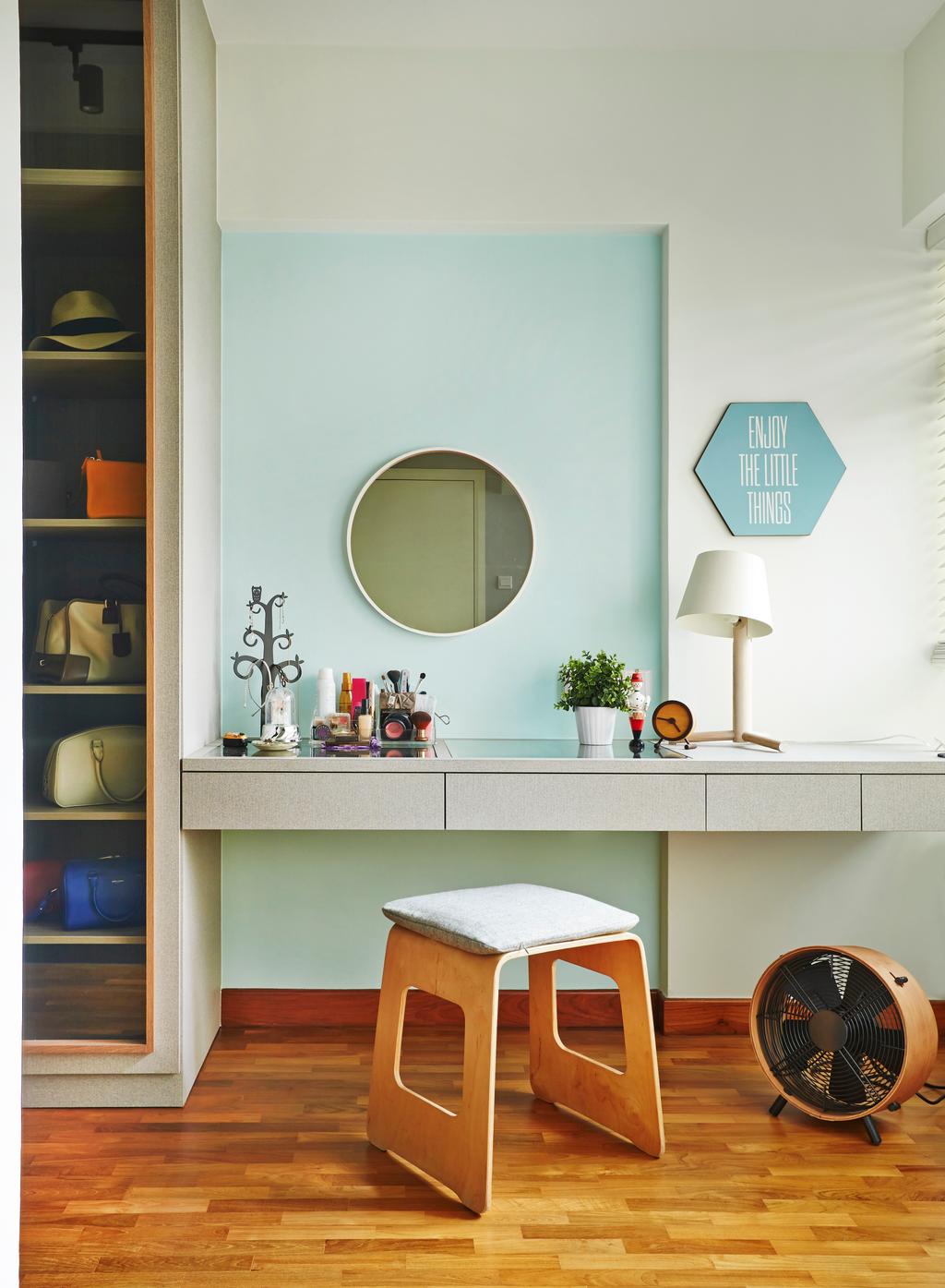 Coiffeuse style scandinave 1