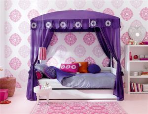 chambre d'enfant de style oriental