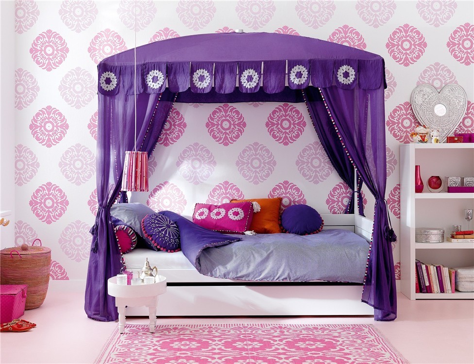 chambre d'enfant de style oriental