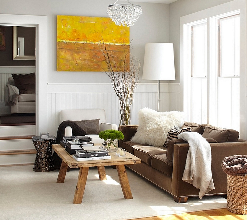 salon de style écologique