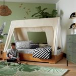 chambre d'enfant en style safari