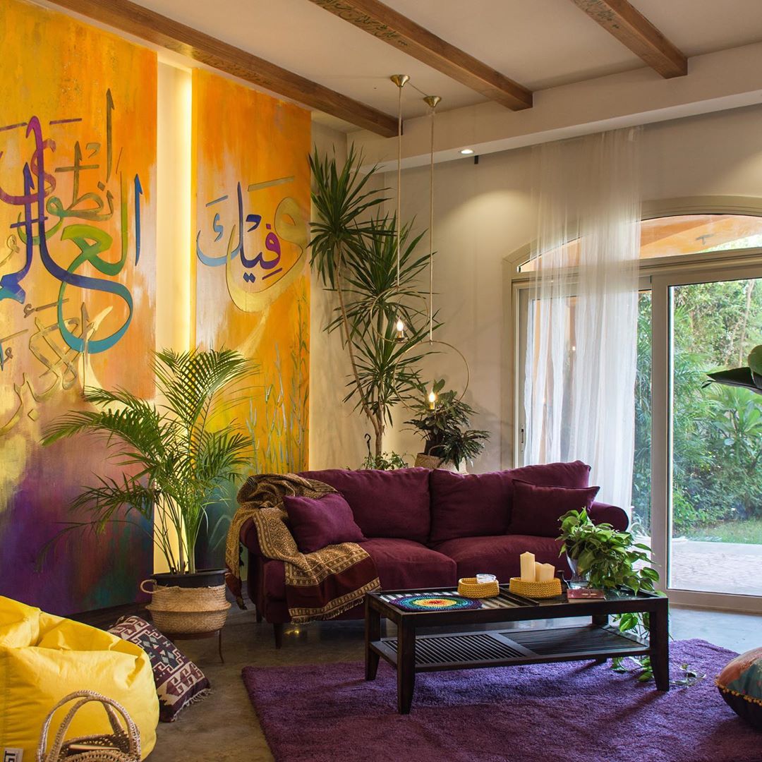 style ethnique à l'intérieur