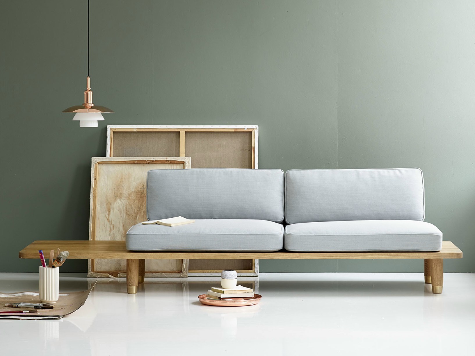 Lit de repos de style scandinave