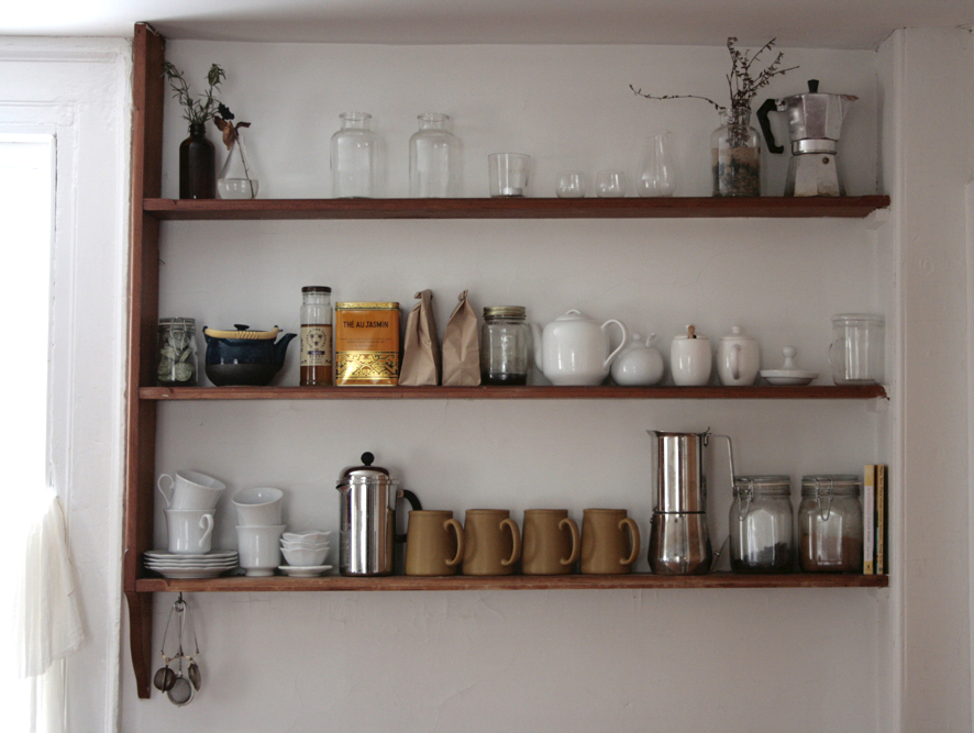 Étagères de cuisine