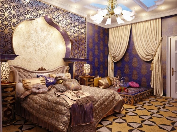 conception de chambre arabe