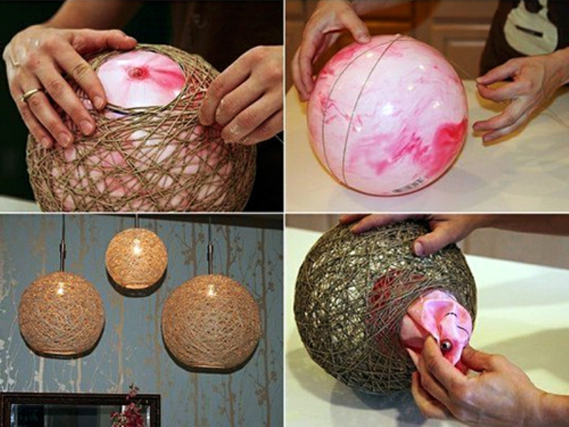 Des boules et des fils