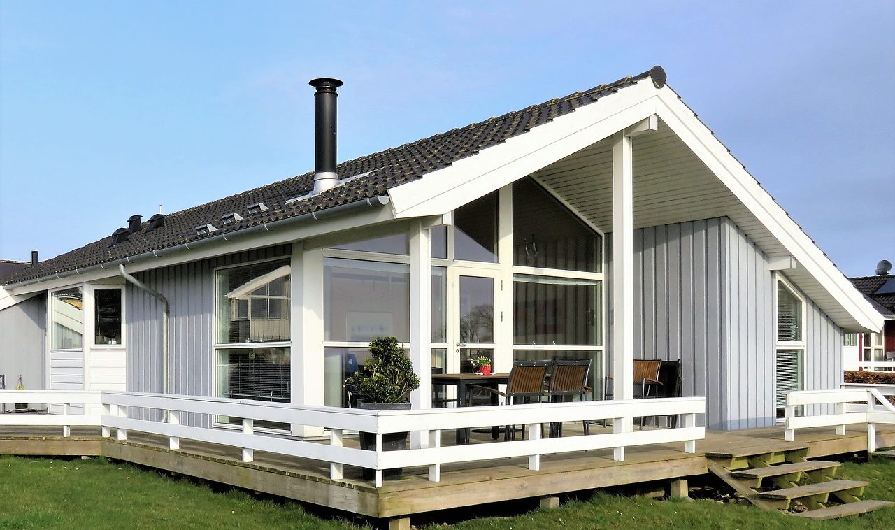 Maison de campagne de style scandinave