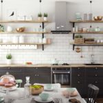 Conception de cuisine de style scandinave