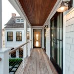 finir le plafond du balcon