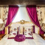 rideaux de style éclectique