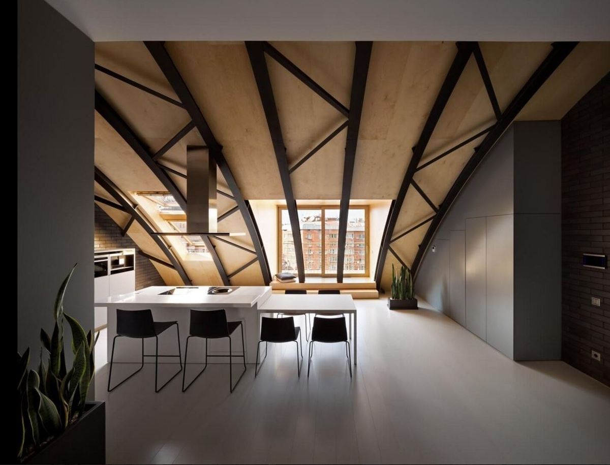 plafond style loft