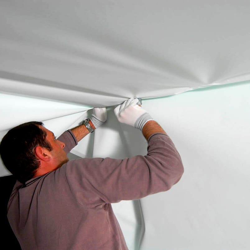 plafond tendu en tissu