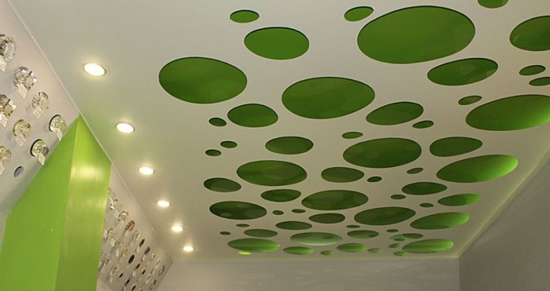 plafonds tendus sculptés