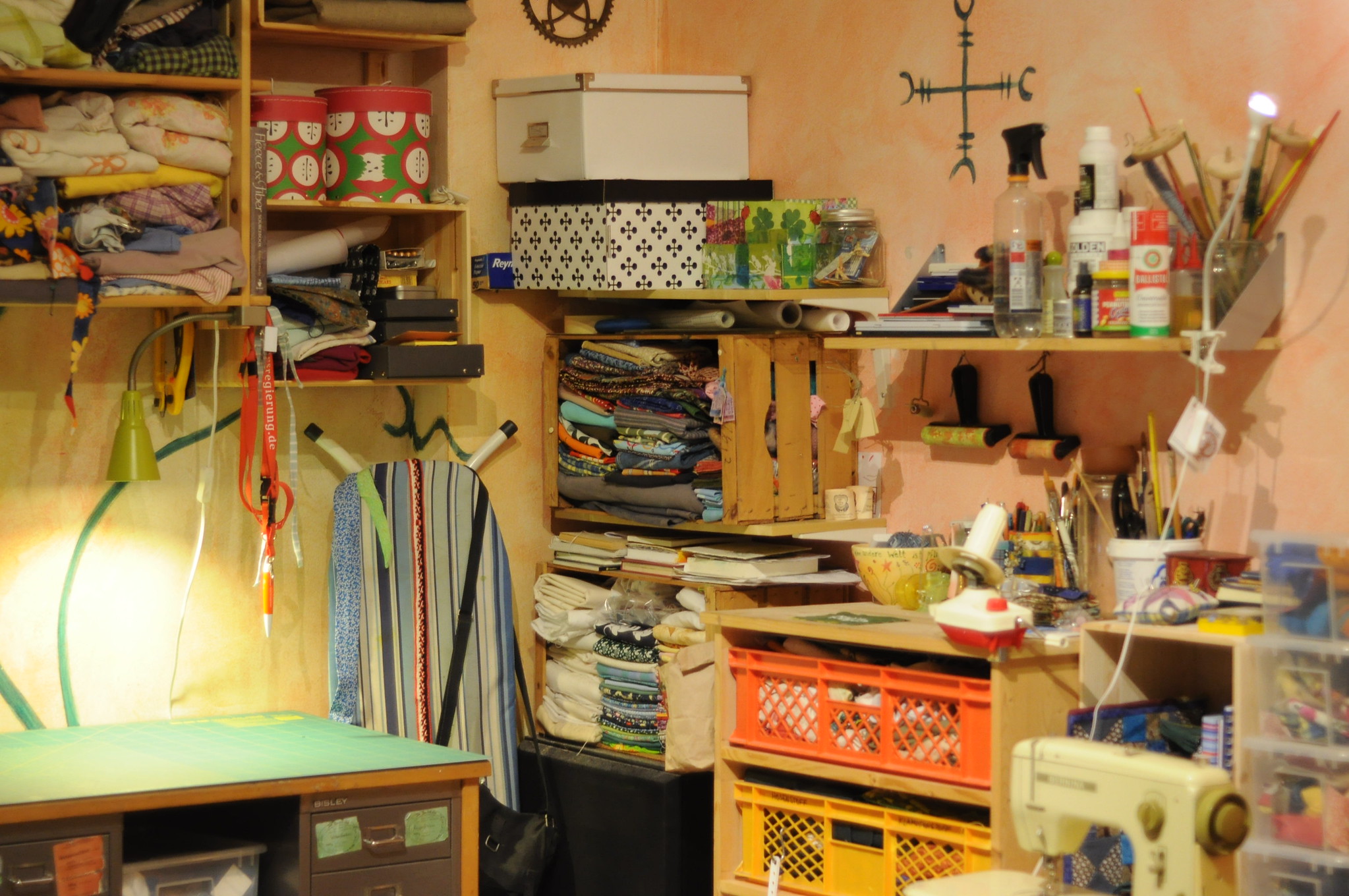 Lieu de travail bien organisé