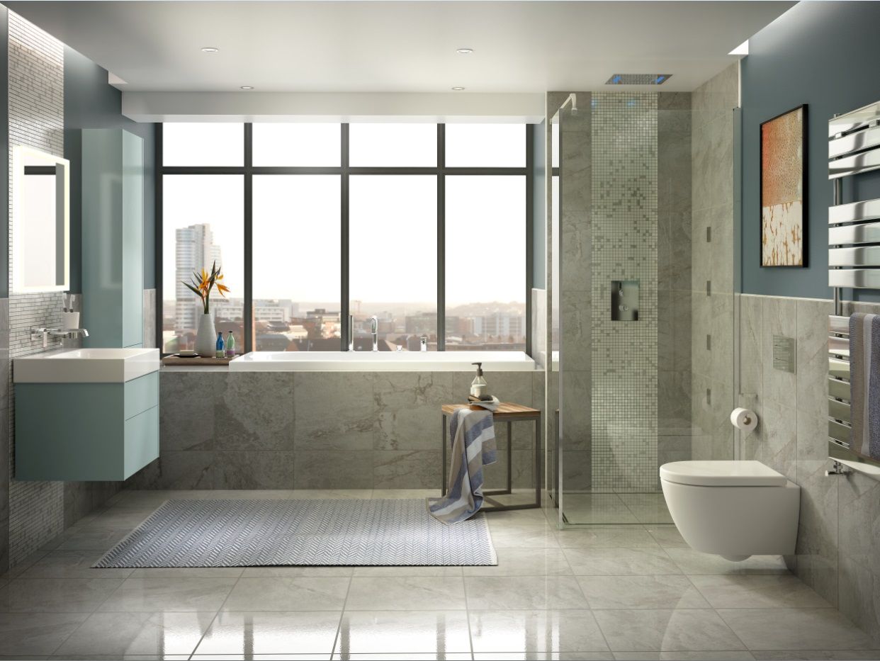 salle de bain urbaine