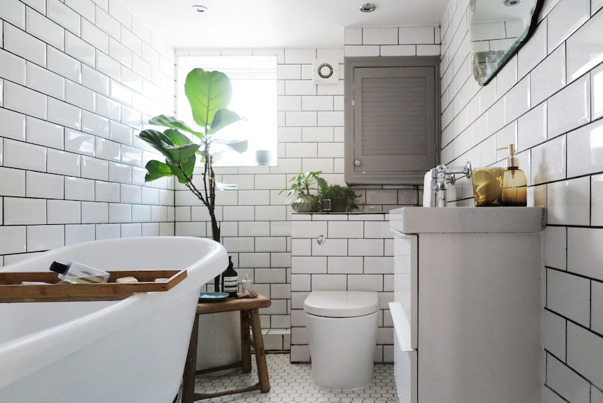 salle de bain de style scandinave