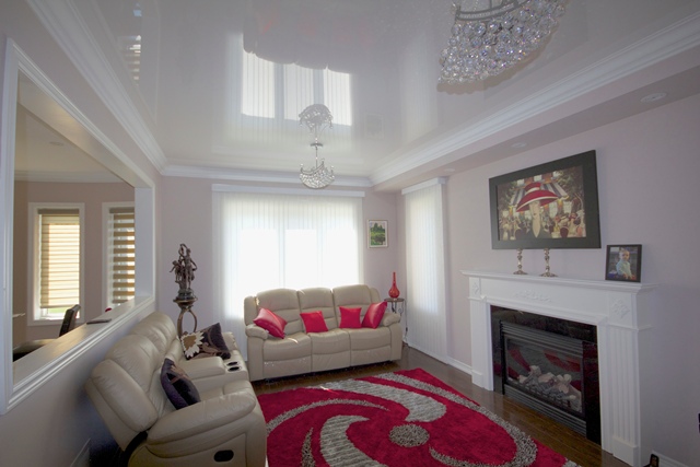 plafond effet miroir