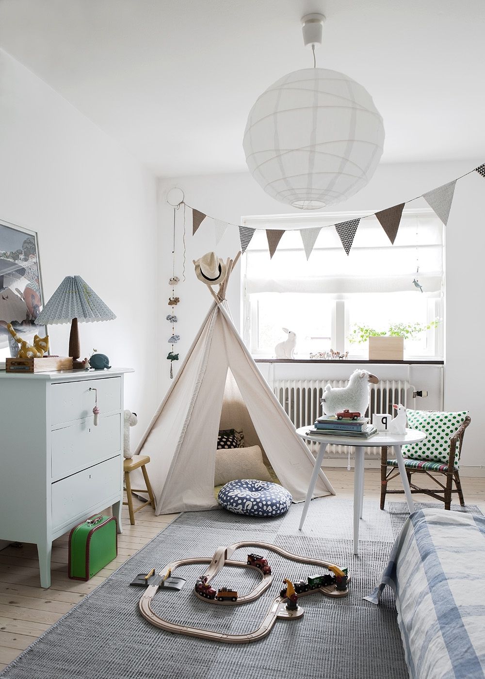 chambre d'enfant de style scandinave