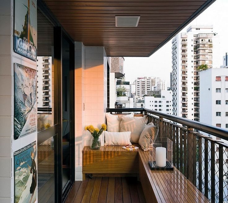 Balcon de style scandinave