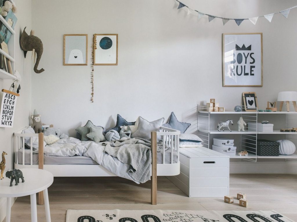 chambre d'enfant de style scandinave