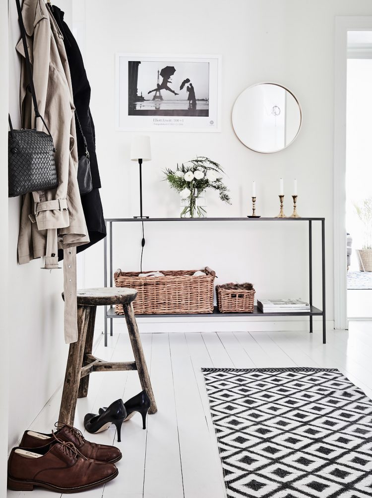 couloir de style scandinave