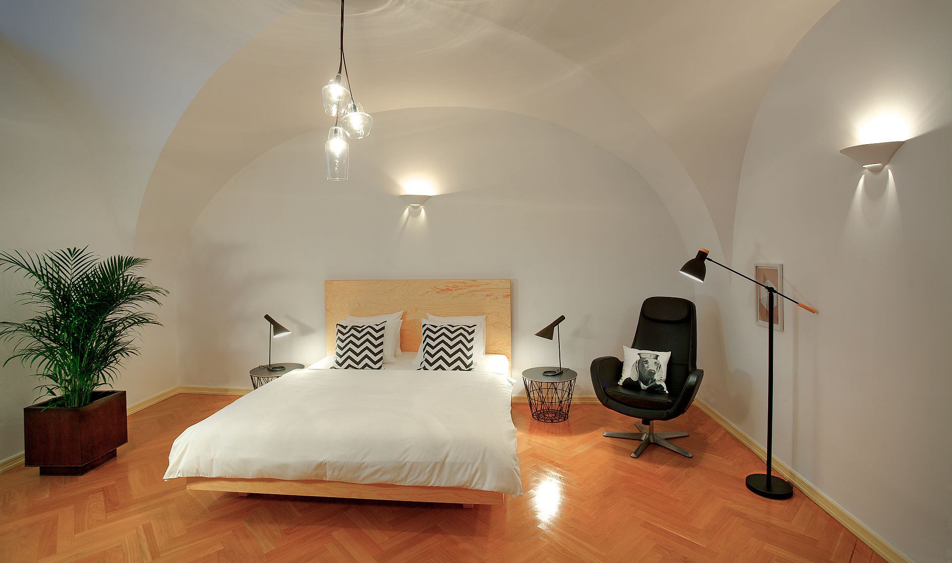 plafond en plaques de plâtre dans un appartement