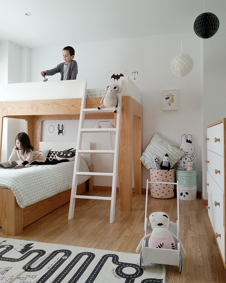 chambre d'enfant de style scandinave