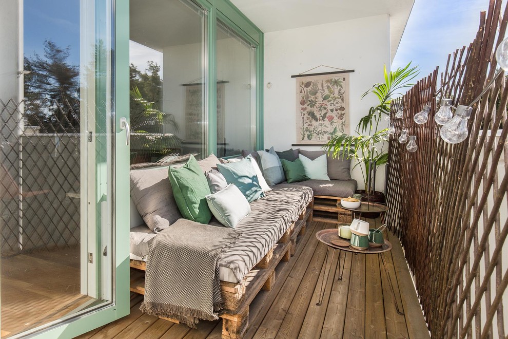 Balcon de style scandinave