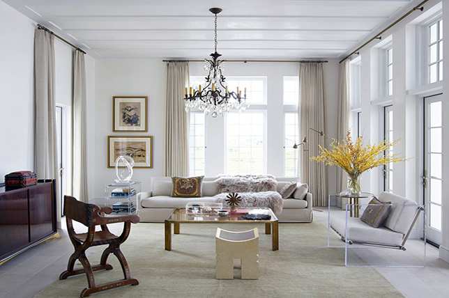 salon de style éclectique