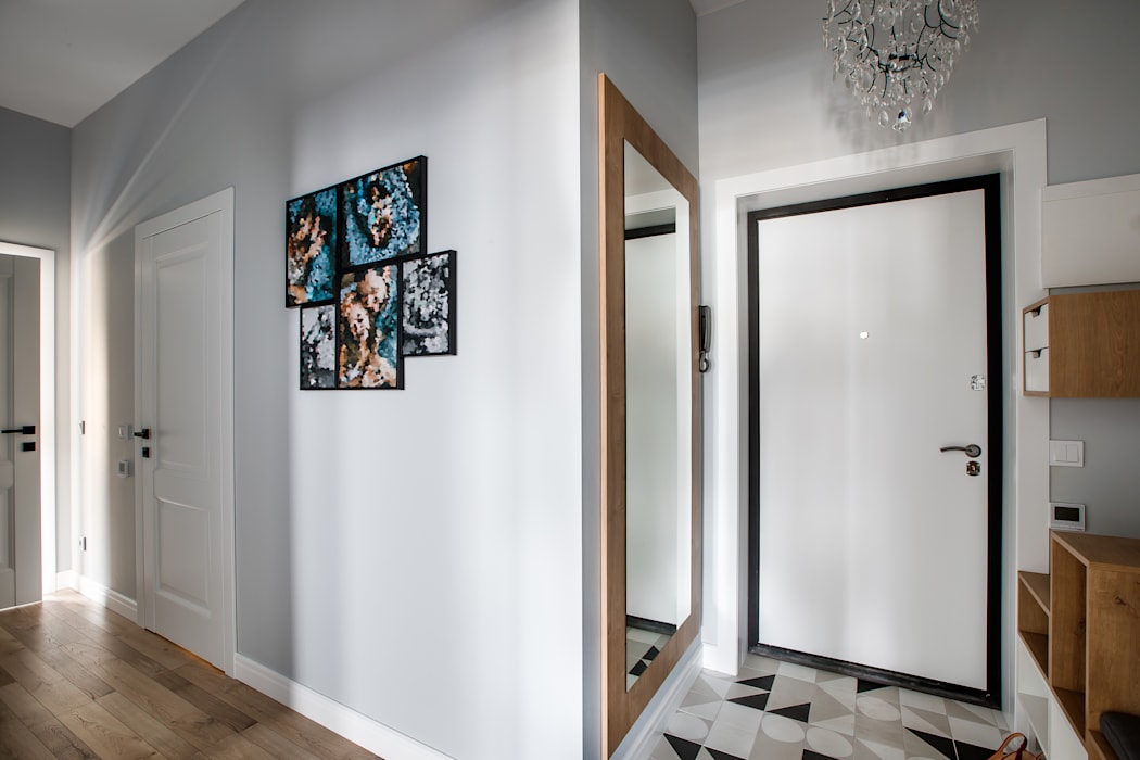 petit couloir de style scandinave