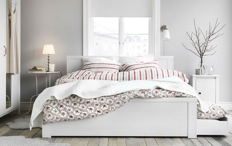 Chambre de style scandinave
