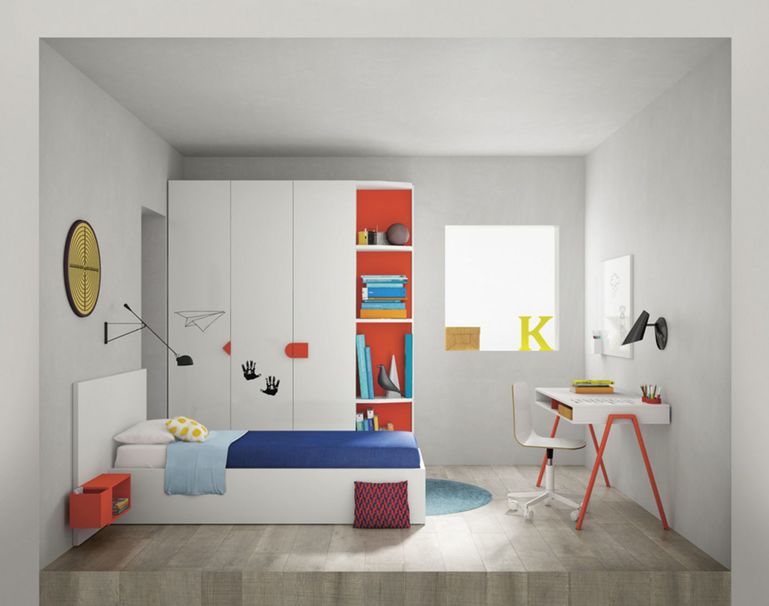 chambre d'enfant dans un style minimaliste