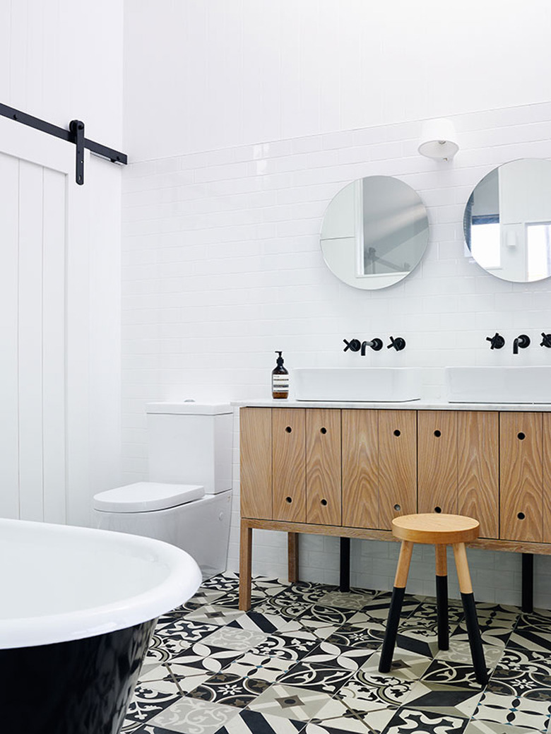 salle de bain de style scandinave