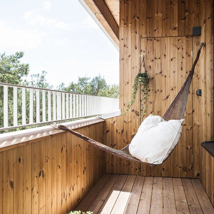 Balcon de style scandinave
