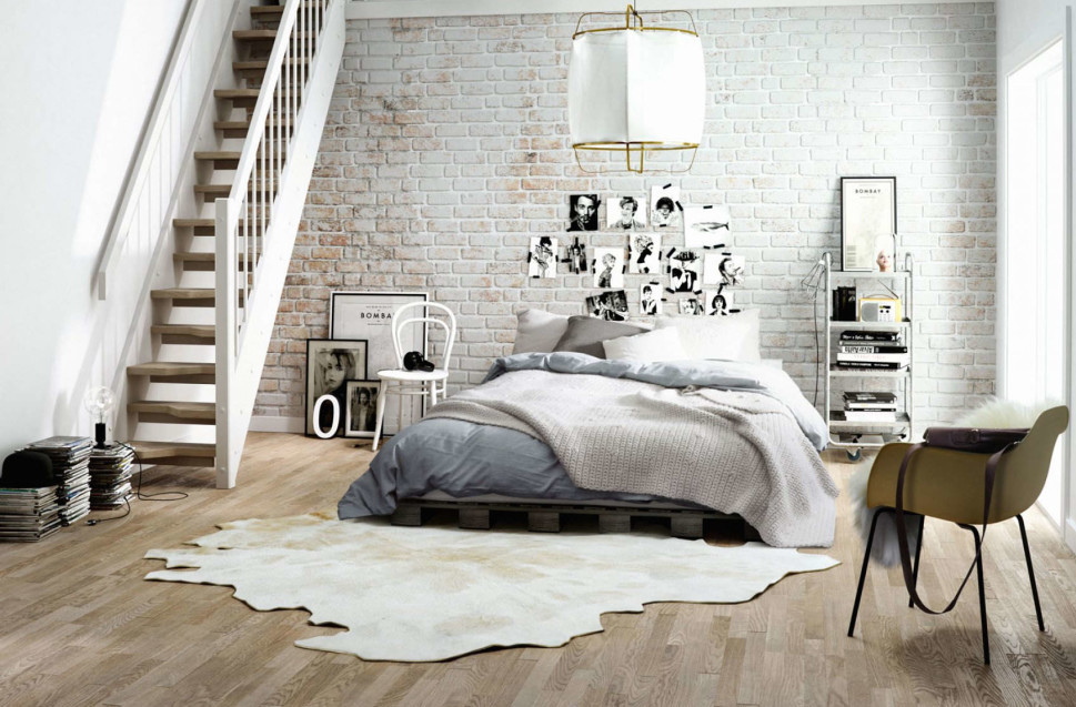 Chambre de style scandinave
